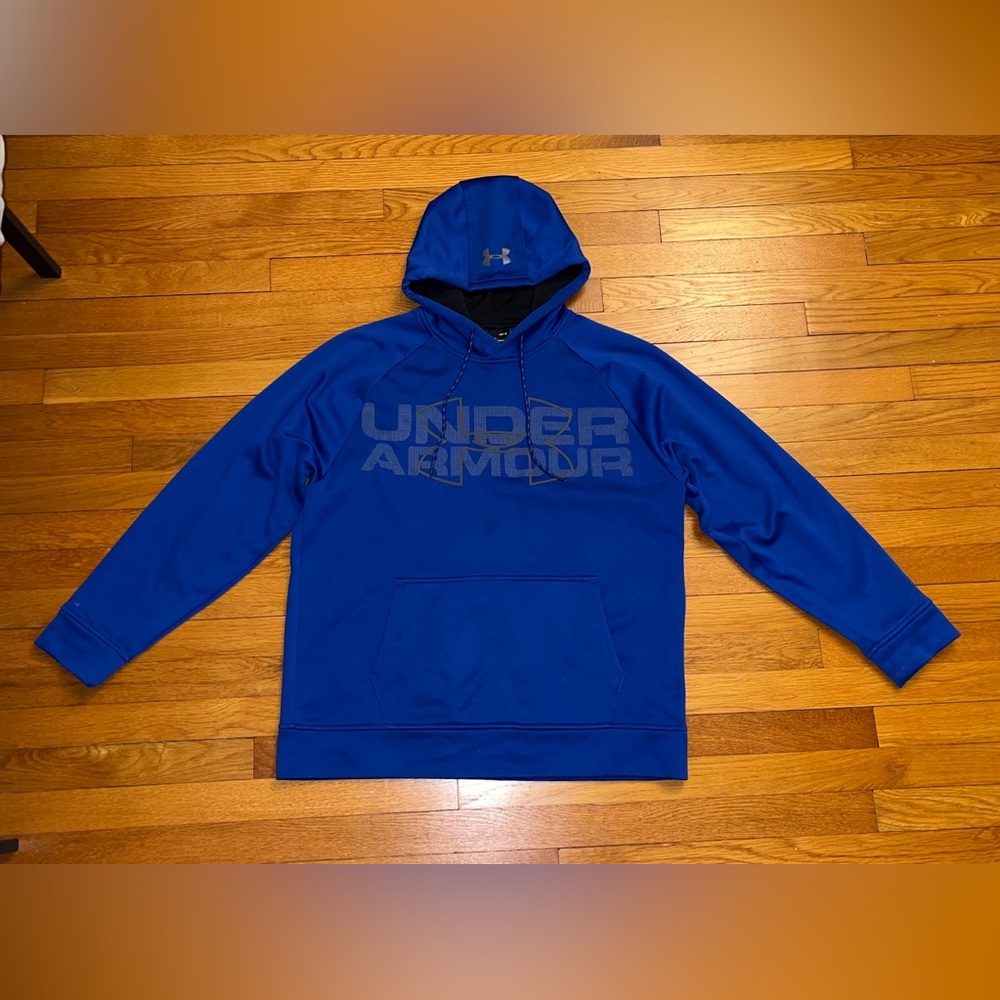 Blue Under Armour Hoodie, Size L